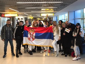 Евровизијска делегација Србије отпутовала у Ротердам, група "Hurricane" спремна за прве пробе
