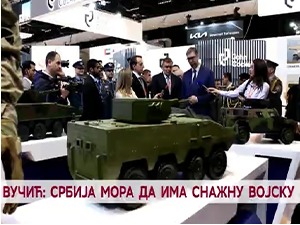 Вучић: Србија мора да има снажну војску