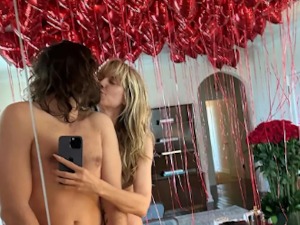 Za godišnjicu braka   Hajdi Klum i 16 godina mlađi suprug u "golišavom" selfiju