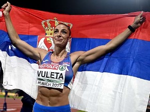 Ivana Vuleta fantastičnim skokom do finala Evropskog prvenstva